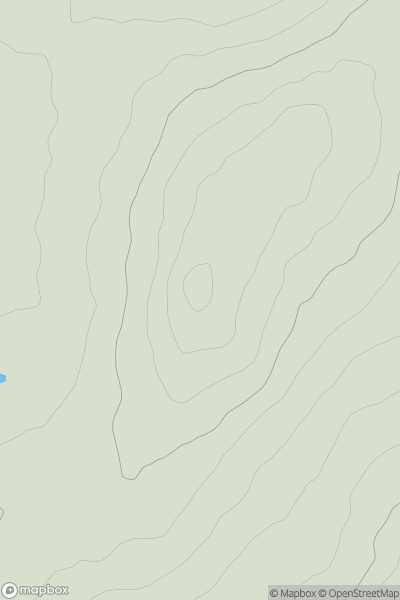 Thumbnail image for Carn Gelli [South-West Wales] [SM923379] showing contour plot for surrounding peak